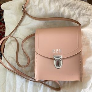 Cambridge Satchel Company Mini Push Lock Bag Blush